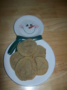 molasses cookies-our favorite