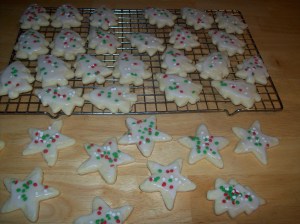 sugar cookies for friends and neighbors